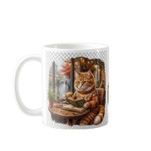 mysig katt-totebag för kaffeälskare