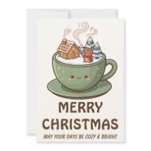 mysig Kawaii Gingerbread-mugg 5x7 Foto