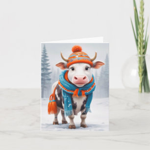 mysig ko vinter kort