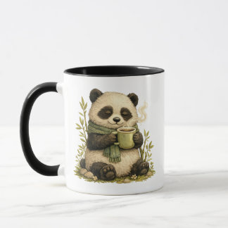 mysig kopp Cozy Panda Coffee Mug | Söt fantasiful