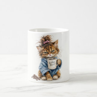  Mysig morgon för kaffelskare Kaffemugg