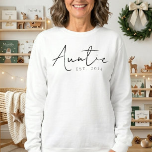 mysig moster EST år familj skript design T Shirt
