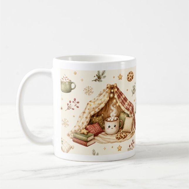  mysig Mysig Varm Choklad Filttält Vintermugg Kaffemugg (Vänster)