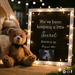 mysig natt med teddybjörn graviditetsannonsering inbjudningar