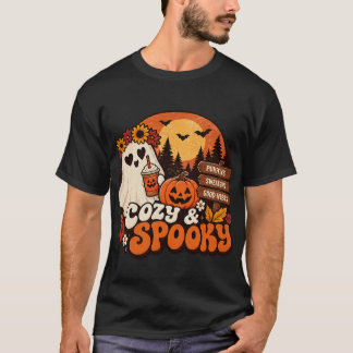 mysig och läskig Halloween-tröja T Shirt