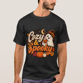 mysig och läskig Halloween-tröja T Shirt