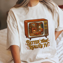 mysig retro TV-kamin hund scen