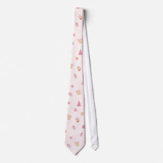 mysig rosa julmönster slips