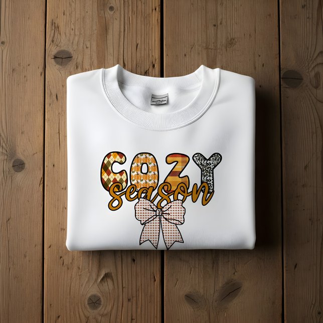  mysig säsong söt rutig bowknotts-skjorta t shirt (Skapare uppladdad)