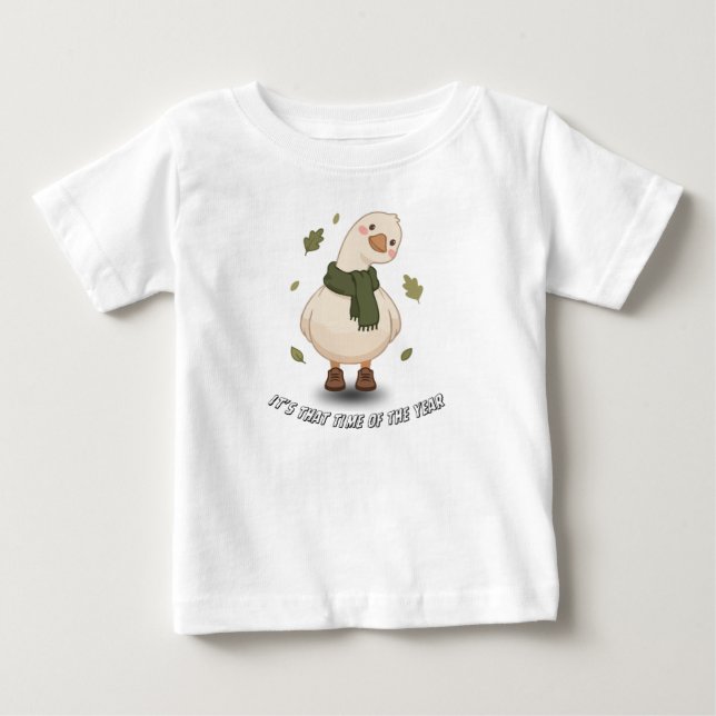  mysig serieillustration för hösten t shirt (Framsida)