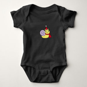 mysig snigel baby topp t shirt