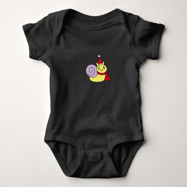  mysig snigel baby topp t shirt (Framsida)