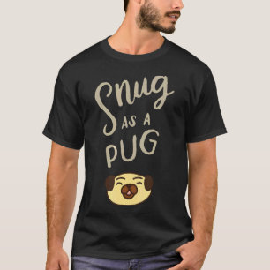 mysig som en mops pyjamas topp skjorta söt hund p t shirt