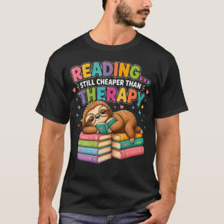  mysig stenograf Läsningsterapi Rolig bokälskare T Shirt