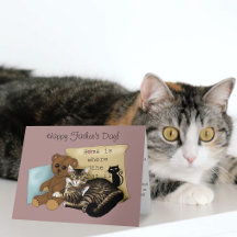 mysig tabby rosa fars dag