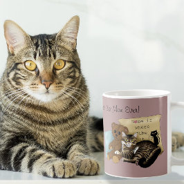 mysig tabby rosa mors dag kaffemugg