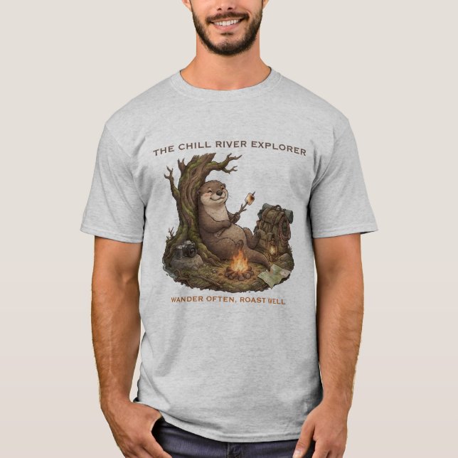  mysig utrustning för utterexpeditioner t shirt (Framsida)