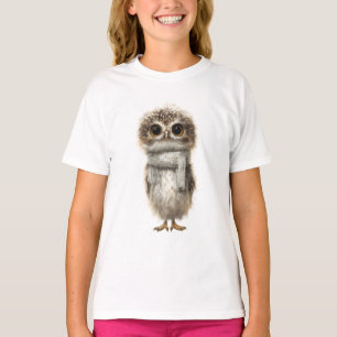 mysig varmbarnugglor för barn t shirt