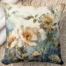 mysig vattenfärg blommar & safir drömmar