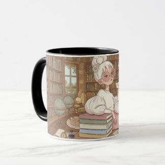 mysig Vintage biblioteksmugg Mugg