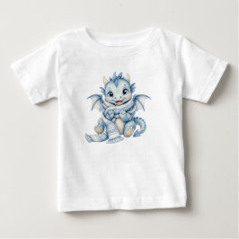 mysig vinter bebis drakdunge sjal sagobok för bar t shirt