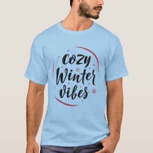 mysig vinterstämning t-shirt