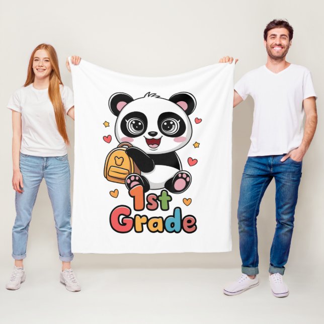 Mysiga blanket Klass 1 | Cute & Roligt First Klass Fleecefilt (På plats)