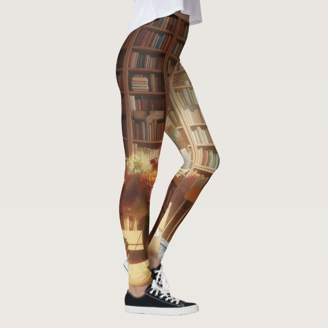 Mysiga Bok Nook Capris Leggings (Höger)