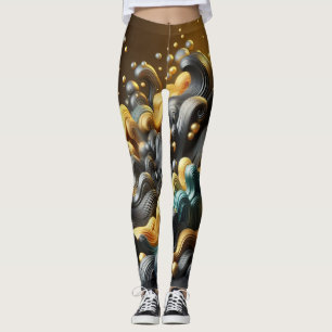 Mysiga Bok Nook Capris Leggings