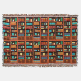 Mysiga bokhyllor - Throw Blanket Filt