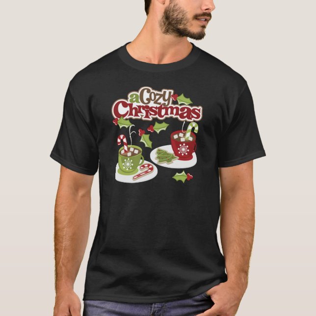 Mysiga Chirstmas T Shirt (Framsida)