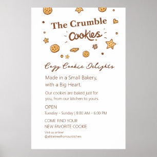 Mysiga cookie-deljus poster