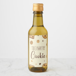 Mysiga cookie-deljus vinetikett