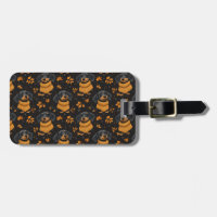 Mysiga Dachshund Autumn Mönster - Hundälskare - de