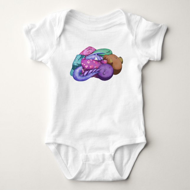 Mysiga draken t shirt (Framsida)