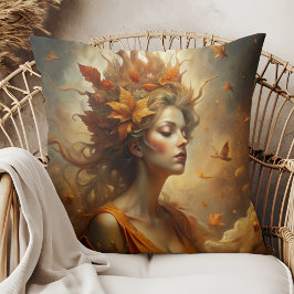 Mysiga Fall Boho - Hösten Forest Fairy Kudde