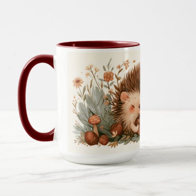  mysiga fjädrar & morgonslurar mugg (Vänster)