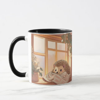 Mysiga Hedgehog Mugg: A Warm Embrace Mugg