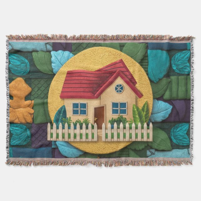 Mysiga hem filt (Framsidan)