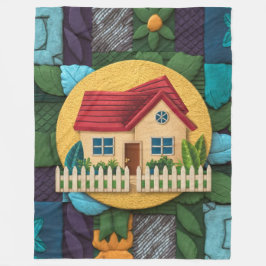 Mysiga hem fleecefilt