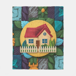 Mysiga hem fleecefilt