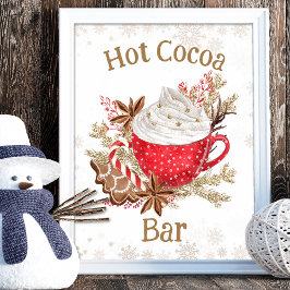Mysiga Hetten Kakao Pub Cookies Jul Poster