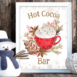 Mysiga Hetten Kakao Pub Cookies Jul Poster