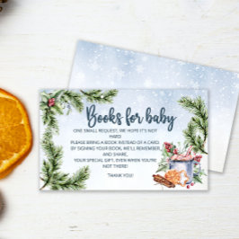 Mysiga Hetten Kakao Snowly bokar för baby biljett Tilläggskort
