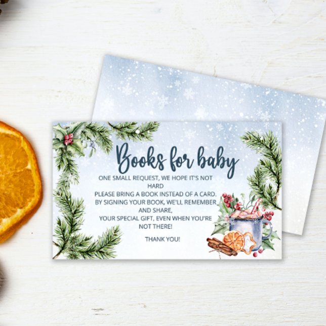 Mysiga Hetten Kakao Snowly bokar för baby biljett Tilläggskort (Skapare uppladdad)