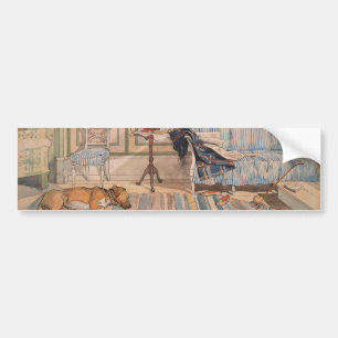 Mysiga hörnet (av Carl Larsson) Bildekal