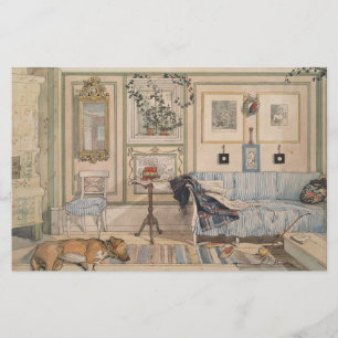 Mysiga hörnet (av Carl Larsson) Brevpapper