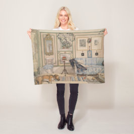 Mysiga hörnet (av Carl Larsson) Fleecefilt