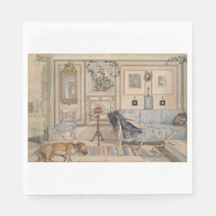 Mysiga hörnet (av Carl Larsson) Pappersservett