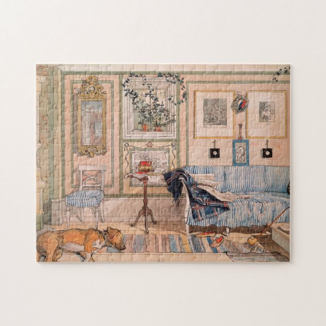 Mysiga hörnet av Carl Larsson Pussel (Horisontell)